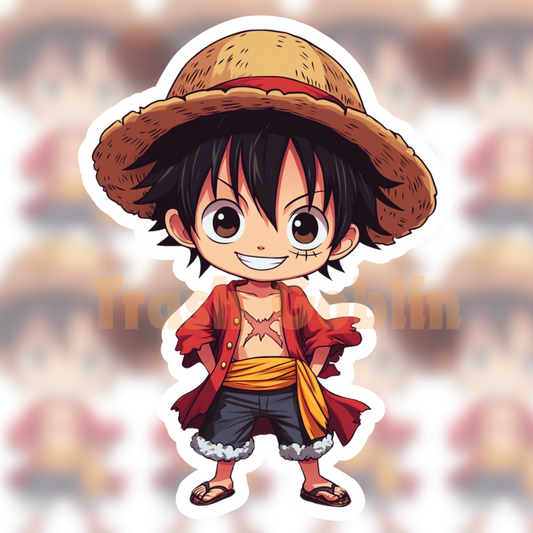 One Piece Vinyl Stickers