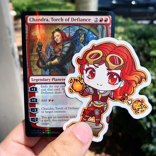 Chandra Vinyl Sticker