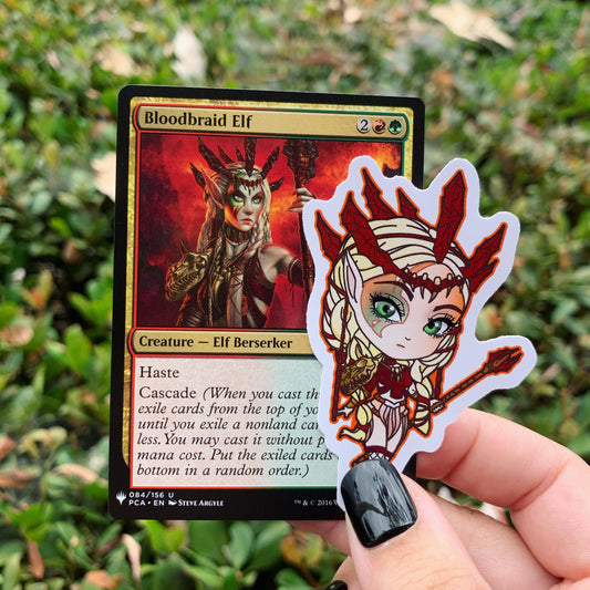 Bloodbraid Elf Vinyl Sticker