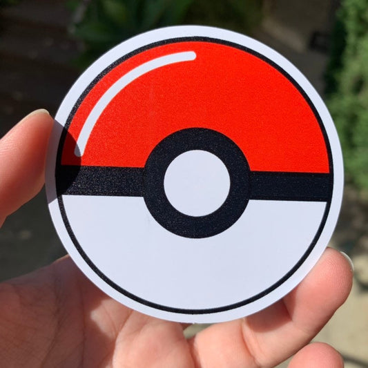 Pokeball Vinyl Sticker