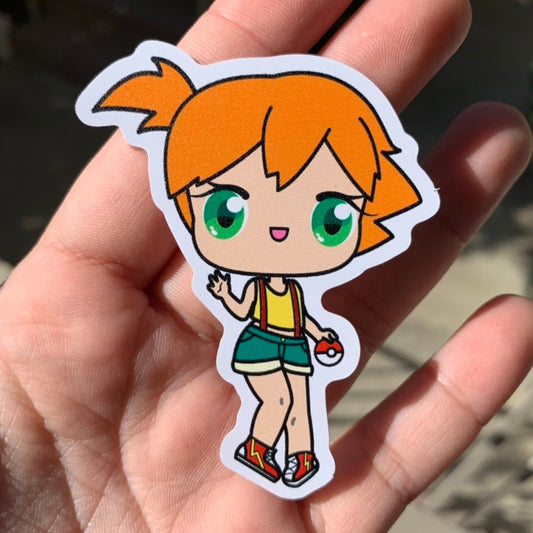 Misty Vinyl Sticker