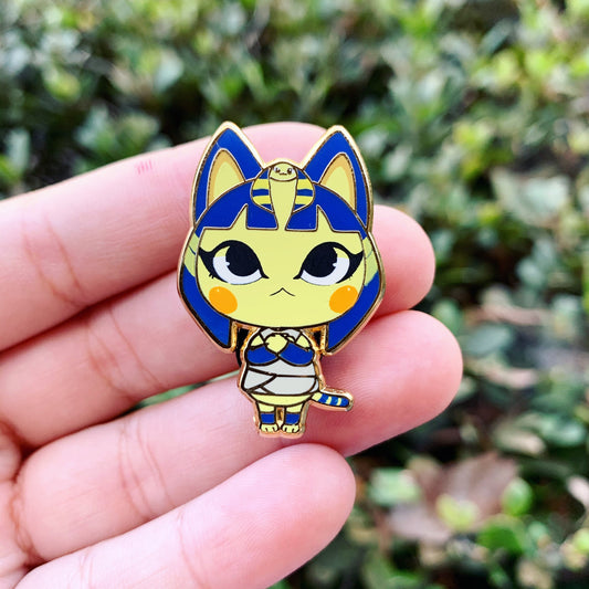 Ankha Enamel Pin