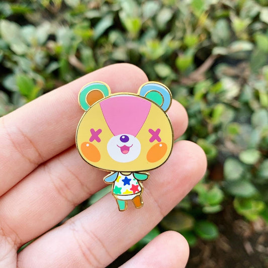 Stitches Enamel Pin