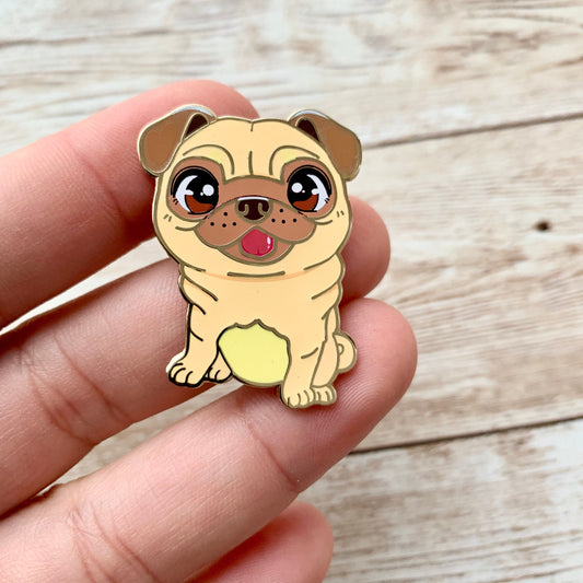 Pug Enamel Pin