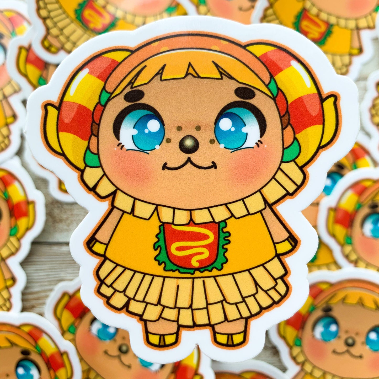 Frita Vinyl Sticker