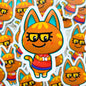 Katt Vinyl Sticker