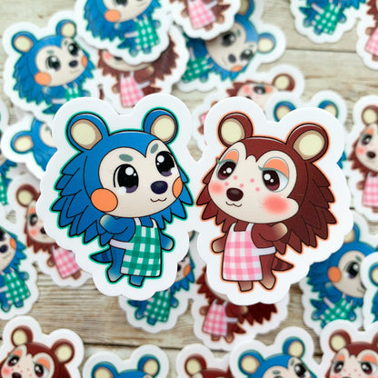 Mabel and Sable Vinyl Sticker