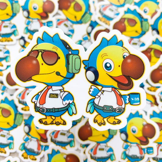 DAL Brothers Dodo Airlines Vinyl Sticker