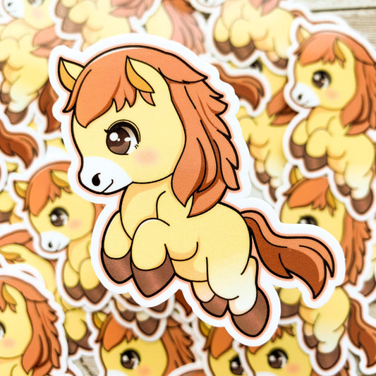 Horse Vinyl Sticker