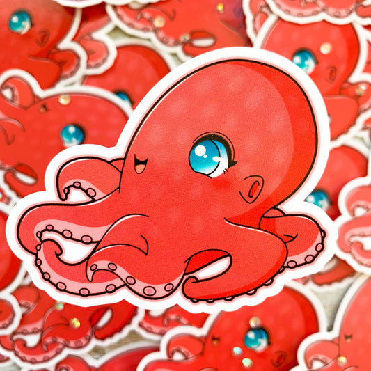 Octopus Vinyl Sticker