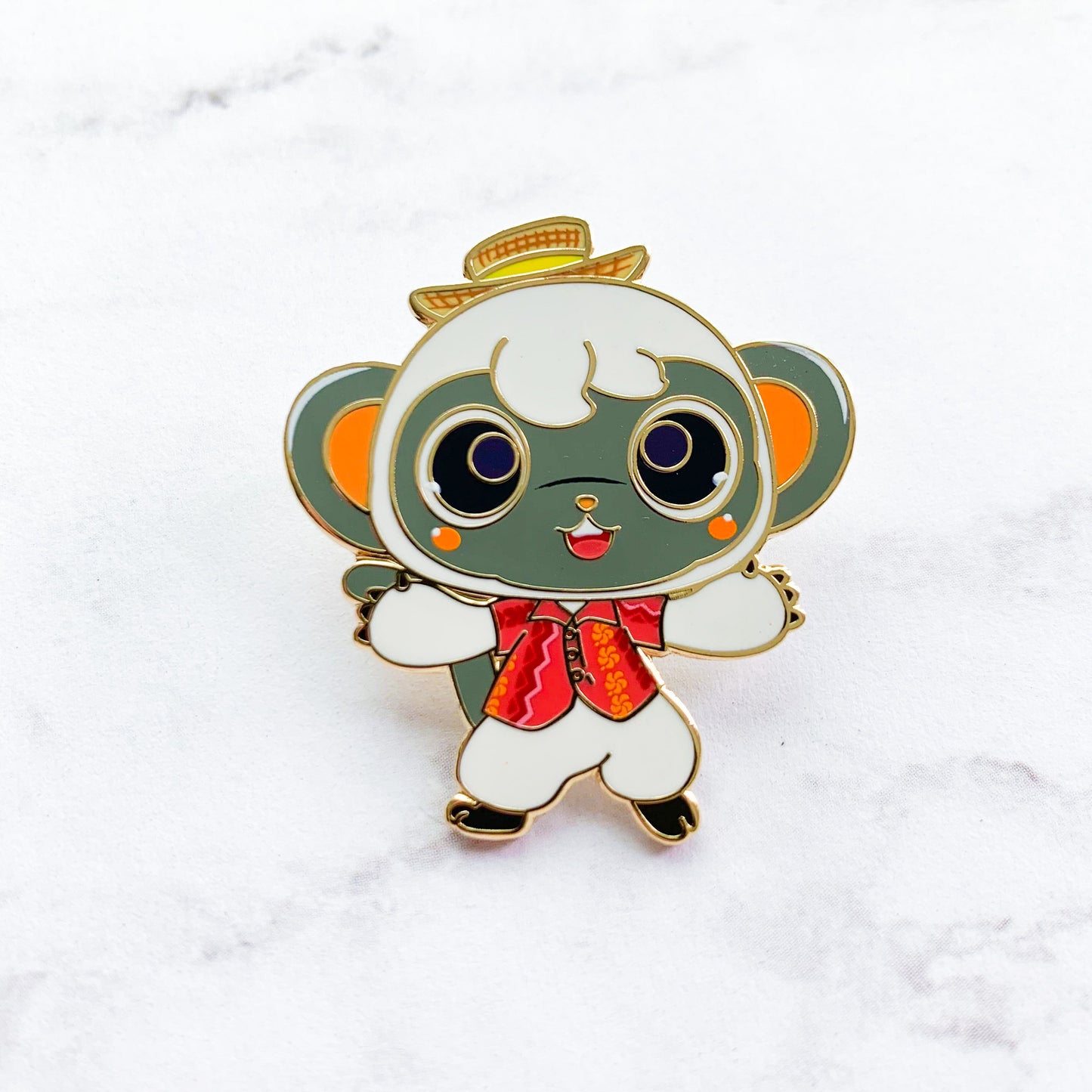 Niko Enamel Pin